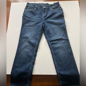 NWT M Jeans By Maurices High Rise Bootcut Womens Jeans Size 14 Short Blue 🔥 (Q)